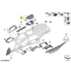 OEM BMW Trim, centre speaker 51459621897