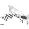 OEM BMW G26 i4 LCI License holder - 51137887384