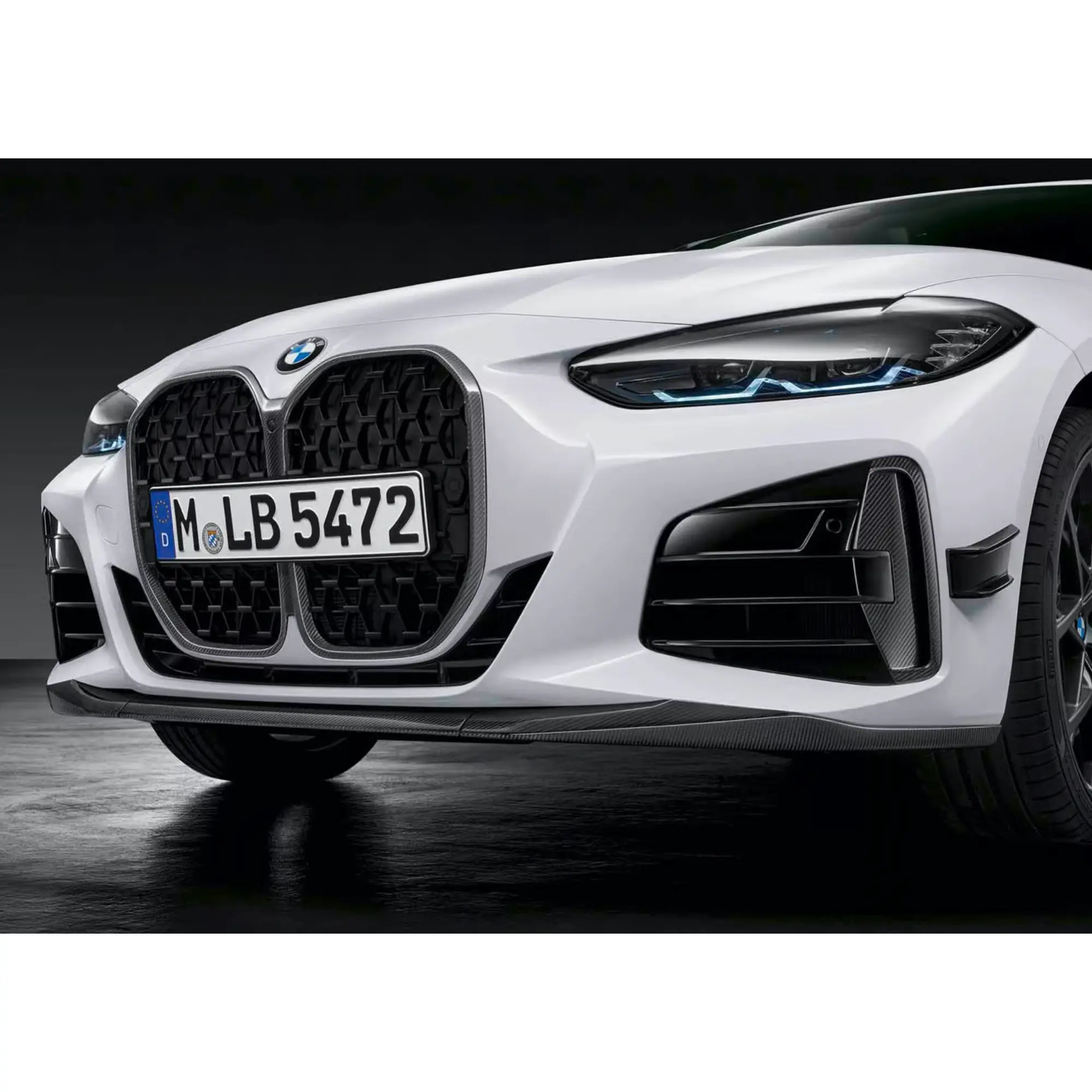 OEM BMW M Performance Front Carbon lip G22 G23 - 51192472782