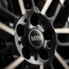 OEM MINI Fixed Hub Caps Vibrant Silver x4 - 36135B30FD0