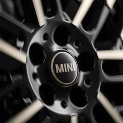 OEM MINI Fixed Hub Caps Vibrant Silver x4 - 36135B30FD0